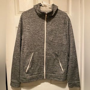 Lululemon City Sweat Zip Hoodie *Thermo Mens S Gray Space Dye